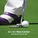 Golf 8.5 X 8.5 Photo Calendar September 2019 -December 2020: Monthly Calendar with U.S./UK/ Canadian by