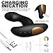 Male Vibrating Prostate Massager Butt Plug Anal Sex Toys - Double Electric Motor G-spot Butt Massager Smooth Silicone Dildo Vibrators for Women & Man - 12 Speeds USB Rechargeable Waterproof by YICO