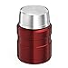 Thermos Stainless King 16 Ounce Food Jar with Folding Spoon, Cranberry