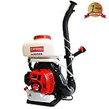 3.5 Gallon Backpack Fogger Blower Duster Leaf Blower 3-in-1 Sprayer with 3HP 2 Stroke Engine for Liquid or Dust Mosquito Insecticide Pest Control