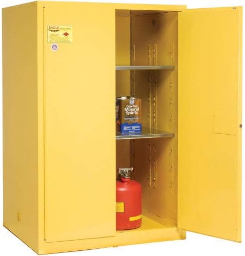 Eagle Flammable Cabinet with Manual Close Double Door 90 Gallon (1992)