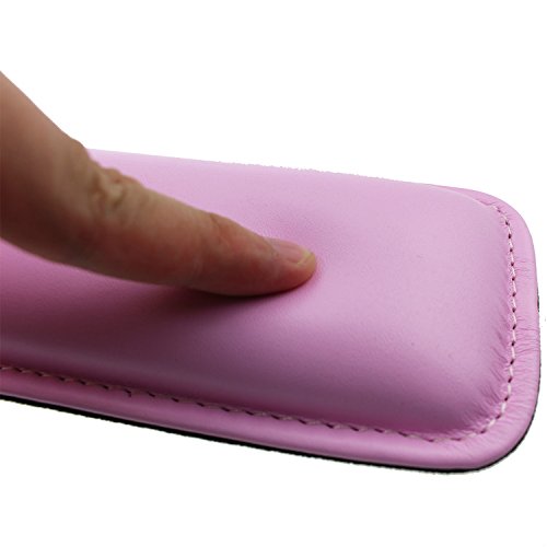 Wrist Rests,Keyboard Wrist Rest Pad,Pink PU Leather Palm Support Wrist Pad Wrist Cushion for Laptops/ Notebooks/ MacBooks//PC/Computer