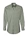 Van Heusen Mens Long Sleeve Button Down Baby Twill Dress Shirt - Colors (X-Large, Sage)