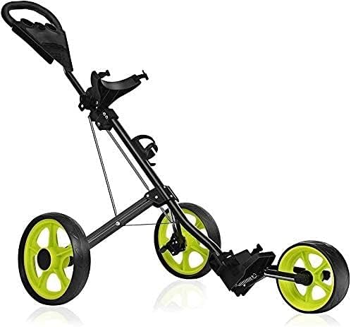Golf Push Cart Trolley Golf Golf Push Cart Golf Cart for Golf Bag Golf Push Carts 3 Wheel Folding for Men Women Golf Cart Accessories and Necessitie Easy to Open (Color : Green) (Color : Green) Golf Push Cart Trolley Golf Golf Push Cart Golf Cart for Golf Bag Golf Push Carts 3 Wheel Folding for Men Women Golf Cart Accessories and Necessitie Easy to Open (Color : Green) (Color : Green)