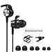 OUCOMI In-Ear Wired Headphones with Remote and Mic Earphones for Iphone, Samsung,Android,(Black)
