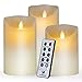Flameless Candles, Super Long Battery Life Battery Candles C Cell Battery 400 Hours Lighting Set 5