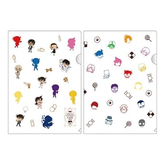 Amazon 名探偵コナン コナンカフェ 2019 クリアファイル 2枚セット