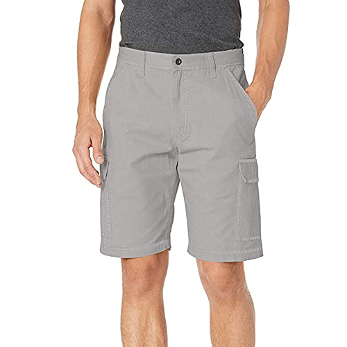 Semoatuc Fitnessbroek zomer heren vintage cargoshorts korte broek flexibele bermuda shorts sportbroek voor vrije tijd… - Image 2