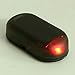 AUDEW 2PCS Car Simulated Anti-theft Warning Lights Alarm Red LED Solar Power Lamp 1.2V