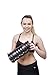 Foam roller - 2 in 1 textured muscle roller for physical therapy workouts on your trigger point, massage, yoga and balance