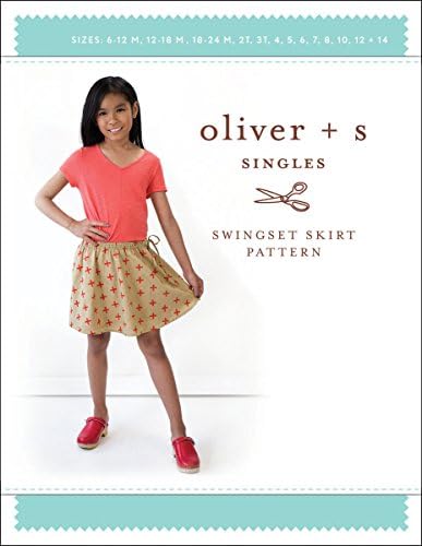 Swingset Skirt Sewing Pattern (Sizes 6 m-14)