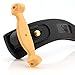 SOL Universal Violin Shoulder Rest with 2 Rosin Stones - Adjustable Collapsible Fiddle Pad with Gel Feet for 3/4 and 4/4 Violins