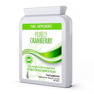 Cranberry Supplement | High Strength | Natural Urinary Tract and Bladder Support | UK Made | #1 for UTI | Join Happy Customers