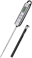 Meat Thermometer, Habor Cooking Thermometer Instant Read Thermometer Candy Thermometer with Super Long Probe for Kitchen Cooking BBQ Grill Smoker Meat Fry Food Milk Yoghourt