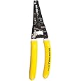 Klein Tools K1412 Wire Cutter / Stripper, Made in USA, Dual NM Cable Stripper and Cutter for Solid Copper, Strips 12 and 14 AWG