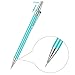 Jovitec 20 Pieces Mechanical Pencil Set 0.7 mm, 10 Pieces Mechanical Pencils and 10 Tubes Lead Refills for Office and School