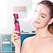Nano Mister, Steamer for Face, Eyelash Extensions Mist, Portable Facial Steamer, Mini Mist Sprayer, Cool Handy Moisturizing Nano Steamer, USB Rechargeable, 9 ml, Rose Red