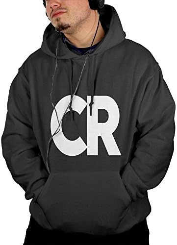 CR Adult Hooded Sweatshirt Mens Hip Hop Basic Pullover Hoodie Jacket