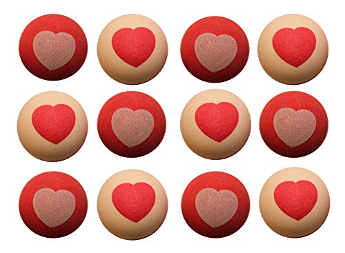 Curious Minds Busy Bags 12 Valentine Heart Super Bouncing Balls - Unique for Kids - Thumbnail 3