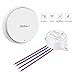 Wireless Light Switch Kit, Remote Solution for Adding or Relocate Switch Anywhere, Cordless Control by Battery-free(Self-powered) RF Transmitter