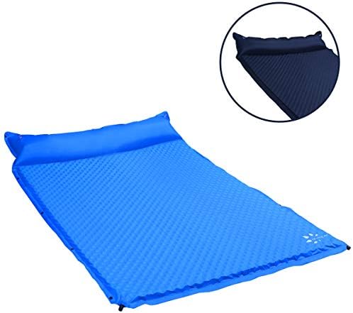 YOUKADA Sleeping pad Double self Inflating Camping pad Large for 2