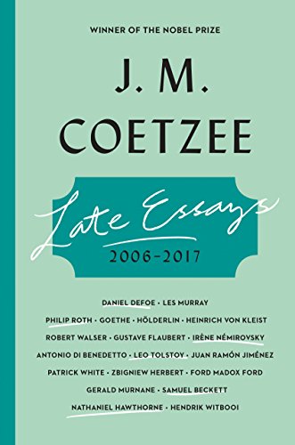 [READ] Late Essays: 2006-2017<br />[Z.I.P]