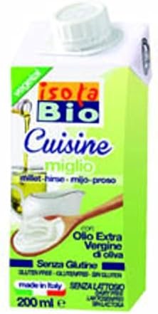 Isola Bio Org Millet Cream For Cooking 200Ml