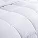 puredown Luxury Fill White Goose Down Comforter 400 Thread Count 600 Fill Power Eygptian Cotton, Full/Queen Size, White (PD-GC15007-F)