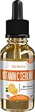 Vitamin C Serum with Hyaluronic Acid and Vitamin E, Moisturizing Anti-Aging Facial Serum for Repairing Sun Damage, Dark Spots, Wrinkles, and More (1 oz.)