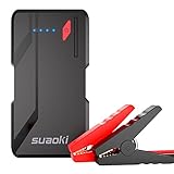 SUAOKI P4 500A Peak Car Jump Starter (5.0L Gas or 2.0L Diesel) 10800mah Power Packs and Auto Battery Booster with QC 3.0, in&Out Type-C 5V/3A and Flashlight