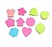 Aimeio Creative Colorful Sticky Notes Self-stick Note Post It Notes(8pack,100 Sheets per Pack)