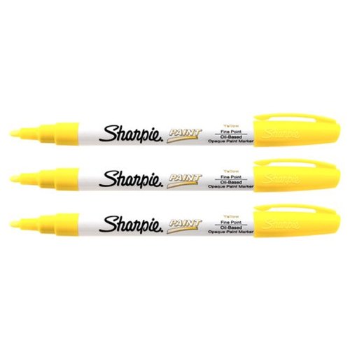 Fine Point Paint Marker [Set of 3] Color: Yellow