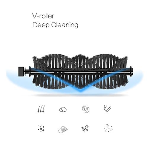 Wrwgl Wireless Electric mop Powerful Cleaner Rotary Scrubber and Buffer Hardwood Polish Tiles Vinyl Marble and Laminate Flooring Rotating Maid Chargeable,Blue