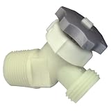 LASCO 40-0911 Plastic Water Heater Drain Valve with 5/8-Inch Shank 3/4-Inch Male Pipe