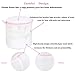 Wanapure Bra Wash Bag, Mesh Laundry Bag with Zipper for Lingerie, Delicates, Intimates, Panties, Lace, Underwear, Socks, Tights, Stocking, Washing Machine (Pink & Purple, 5 Pack (3 Regular & 2 Large))
