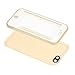 iPhone 6S Waterproof Case, oneCase Ultra Slim Thin Light [360 All Round Protective] Full Sealed IPX-6 Waterproof Shockproof Dust/Snow Proof Case Cover for iPhone 6 / 6S 4.7 inch - Clear Gold