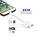 Aux Cord for iPhone,Cdyle Cable to 3.5 mm Jack Aux Audio Cord Adapter Compatible with iPhone 8/7/11/12/XS/XR/X/iPad/iPod for Car/Home Stereo, Speaker, Headphone, Support All iOS Version - 3.3ft White