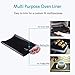 Cosy Life Set of 3 Large Oven Liner 16.25 x 23 Inch, Teflon Non-Stick Oven Mat - Black