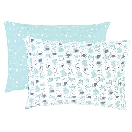 Luvable Friends Unisex Baby Envelope Toddler Pillow Cases, Boy Basic Elephant,…