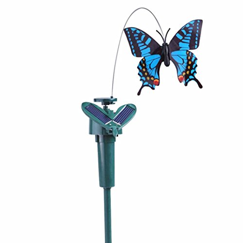 image for LiPing Yard Stake Fluttering Butterfly/Bird Outdoor Decorative Solar P