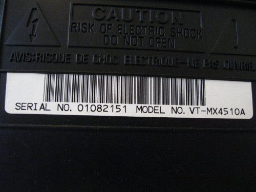 HITACHI-4-Head-VCR-Mono-VT-MX4510A