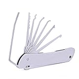 Tieff Multi-Tool 7-in-1 Stainless Steel EDC Tool Set (White)