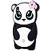 TopSZ Flower Panda Case for iPhone XR 6.1