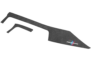 BETTERHUMZ for BMW F30 F32 F33 F31 F34 3 4 Series 4GT,for Alcantara Dashboard Instrument Wind Outlet Frame Decoration Interior Decoration Wrap Trim Sticker (Witho Logo)