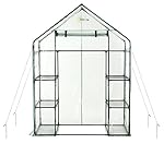 Ogrow Deluxe WALK-IN 3 Tier 6 Shelf Portable GREENHOUSE