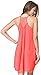 Preferhouse Women's Beach Cover Up Casual Sun Dress Maxi Tanks L Coral