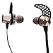 TRAKK METAL Premium Metal Bluetooth 4.1 Wireless Rechargeable Sport Stereo Headphones with Magnetic Technology - Secure Fit Workout Earbuds with Built-in Mic - Gold