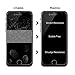 RHESHINE iPhone 8 7 6s 6 Privacy Screen Protector iPhone 8 7 6s 6 Anti-Spy Anti-Fingerprint Bubble Free Scratch-Resistant Tempered Glass Screen Protector (2 PACK)