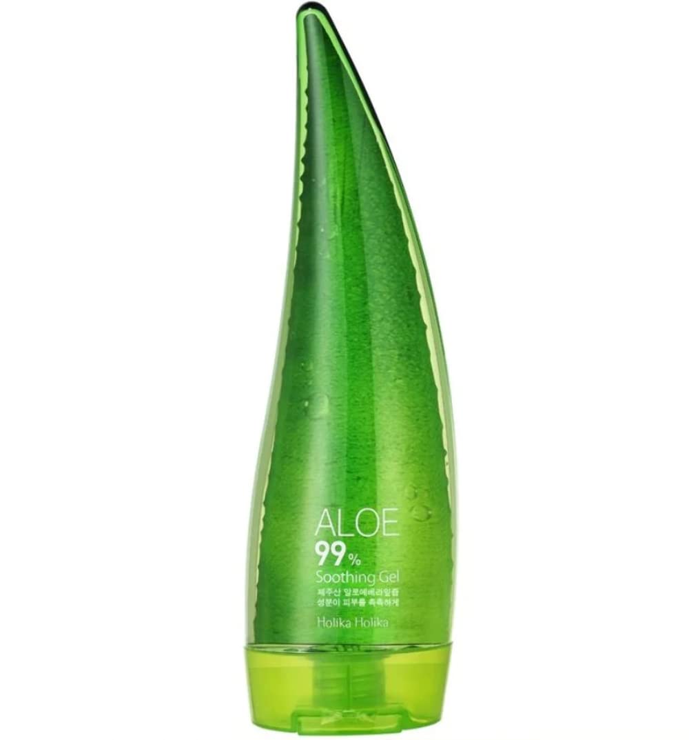 Holika Holika Aloe 99% Soothing Gel (55Ml 1.85 Oz) Travel Size Body And Face Gel, Easy To Carry, Skin Cool Down
