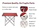 Big Moose Portable Camping Side Table | Foldable Top with Collapsible Leg Frame | Lightweight for Easy Transport & Storage | Anti-Slip Leg Caps for Extra Stability | Great for Indoor & Outdoor Usethumb 1